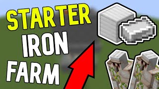 Minecraft 1.16.5 Simple Iron Farm (JAVA)
