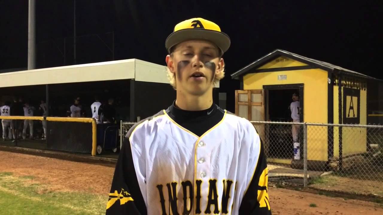 Andale Left Fielder Harrison Denk Talks About Splitting A Baseball