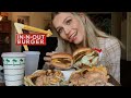 IN-N-OUT mukbang!! (animal style fries, double double, and shake)