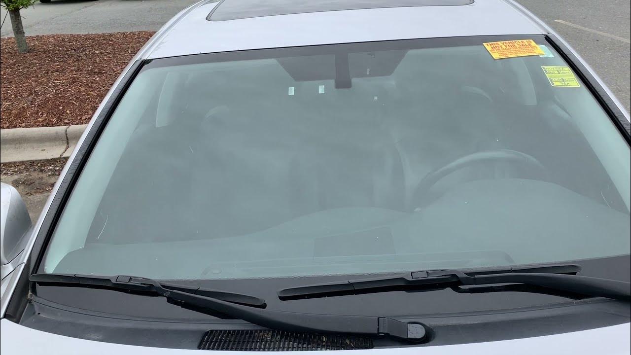 56101539078N Lexus IS250 IS350 Third Visor Frit Solar Windshield - YouTube