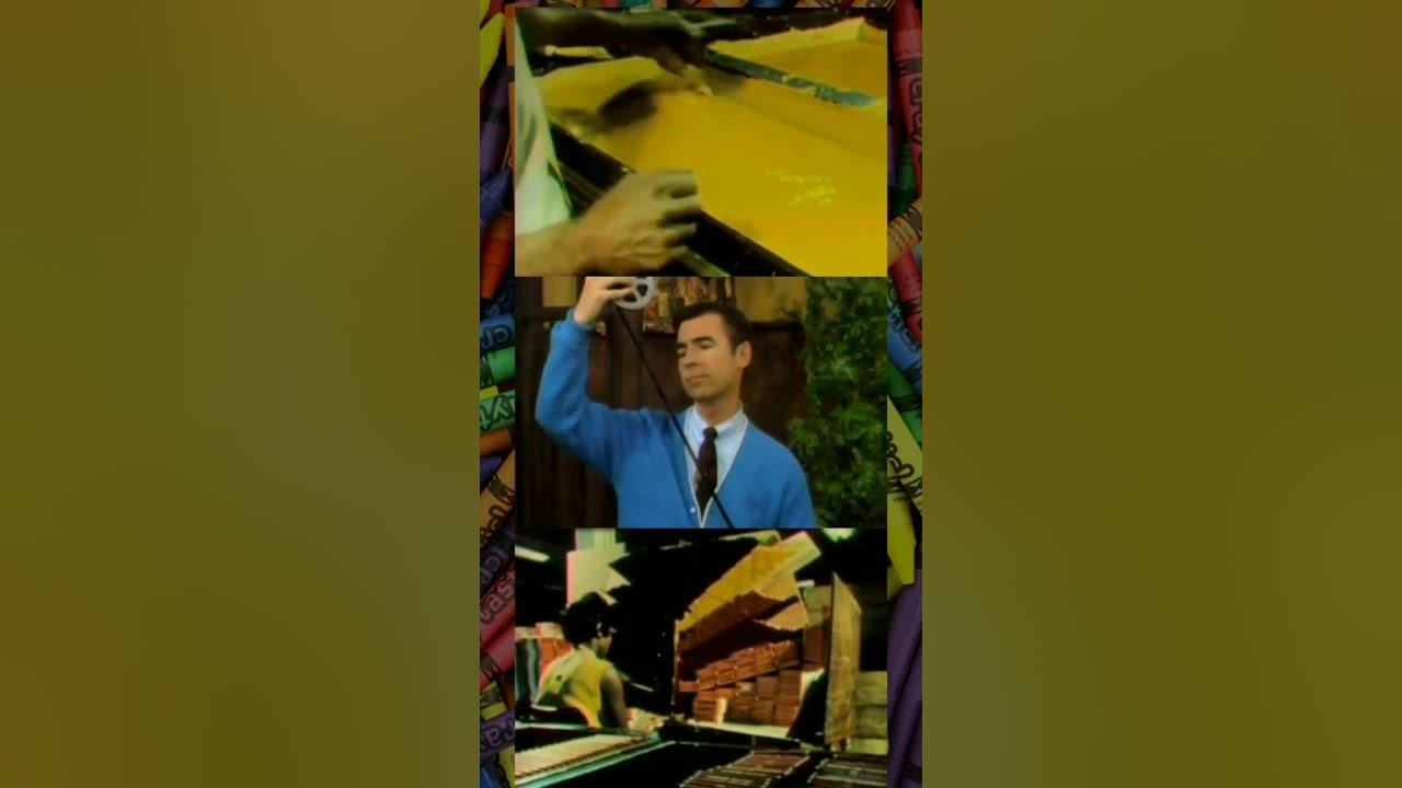 The Imfamous Mr Rogers Crayon Factory Episode shorts YouTube