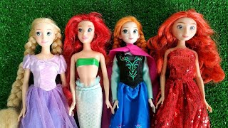 Looking for Disney Princess Dresses DIY Miniature Ideas for Barbie Wig, Dress, Faceup, and More! DIY