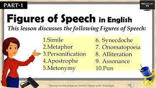 Top-22 Figures Of Speech In English (Part-1) - Youtube