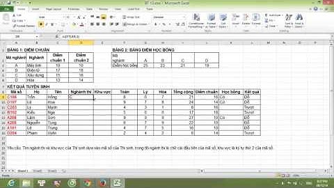 Hướng dẫn  sử dụng làm left, right, mid trong Excel