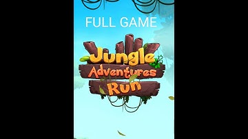 Jungle adventure run all level walkthrough gameplay