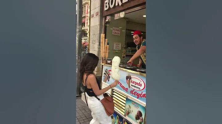 Turkish Ice Cream Tricks #shorts - DayDayNews