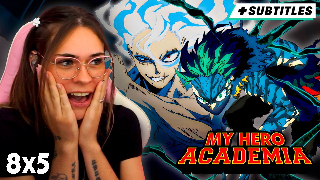 LA NUEVA FORMA DE DEKU 🤯 MY HERO ACADEMIA REACCION 8x5