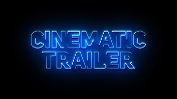 Neon Cinematic Trailer Title After Effects | After Effects Tutorial - 100% free Plugin