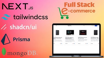 Next Js Tutorial 2025 - Ecommerce App - Tailwind CSS ShadCN UI Prisma MongoDB