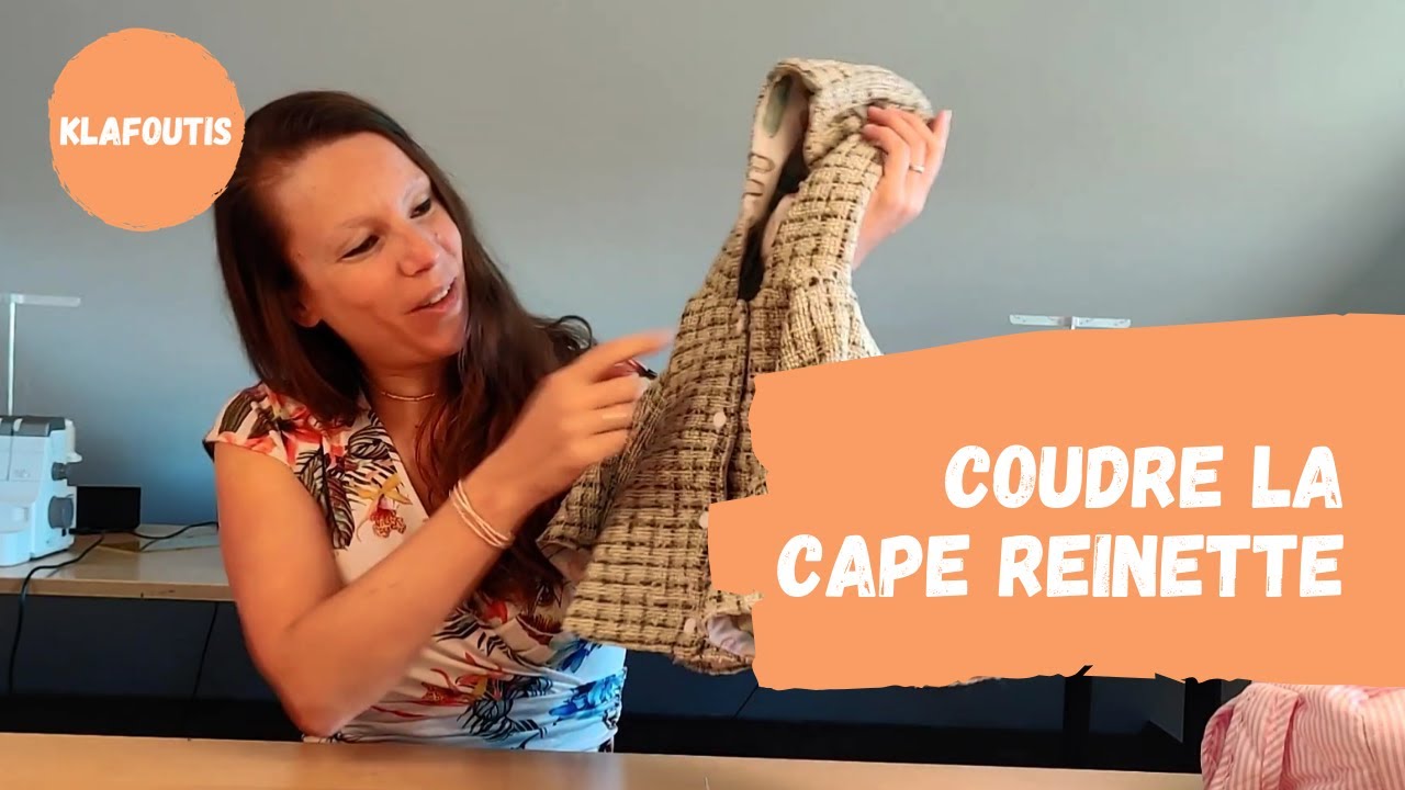 Patron et tutoriel pour coudre une cape de portage