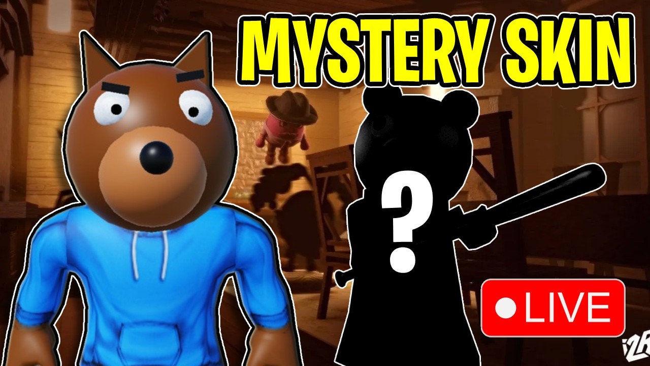 [🔴LIVE] ROBLOX PIGGY MYSTERY SKIN QUEST ❓❔