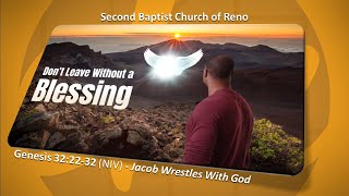Second Baptist Church of Reno Bible Study... LIVE! - 7p PT