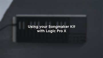 How to control Logic Pro with your Songmaker Kit