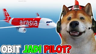 OBIT JADI PILOT DI PESAWAT? BARBAR!! - Roblox Indonesia