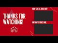 End of video