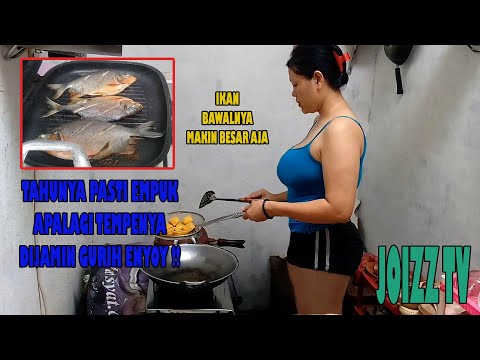 MENU MAKAN SIANG DENGAN BAKAR IKAN BAWAL | Joizz TV