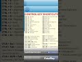 control keys shortcut#ytshorts #shorts #highlights #learner #keyboard #keys