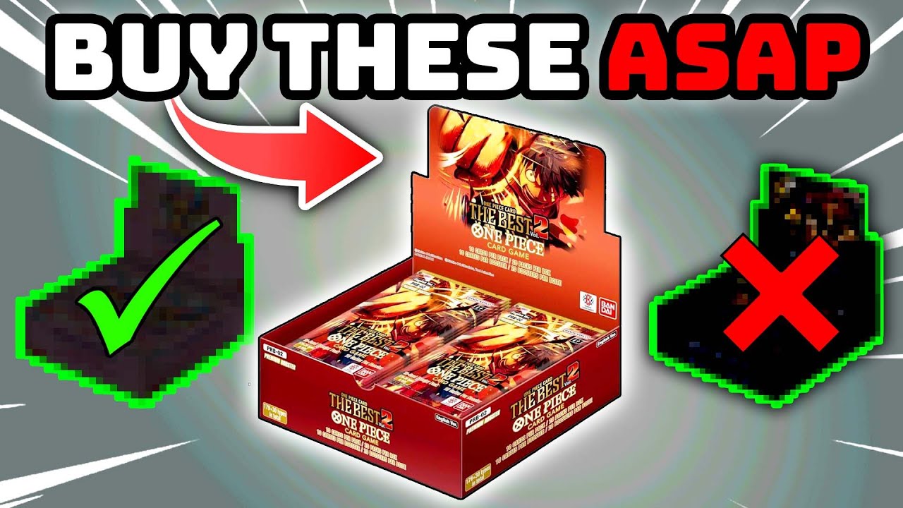 The BEST One Piece TCG Booster Boxes To INVEST IN 2025 (Market Deep-dive)