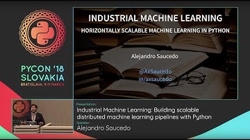 Production/industrial machine learning with Python (Introduction & Deep Dive) by Alejandro Saucedo
