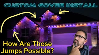 Govee Outdoor Permanent Lights-1st Gen.*HOW TO FULLY CUSTOMIZE* @GOVEE #govee #howto #diy