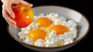 Add an apple to cottage cheese - an extremely tasty recipe, children ask for it every day.