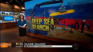 Bluefin-21 Deployed in MH370 Search (CBS News)
One of the U-S Navys best tools is a device called an autonomous underwater vehicle or UAV and its being deployed in the search for missing Malaysia Flight MH370. CBS News Correspondent Elaine Quijano reports. http://ow.ly/vKxuR More on the Bluefin-21 http://ow.ly/vKxBL Bluefin-21 Deployed in MH370 Search (CBS News)