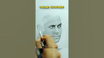 Salman khan drawing#shorts