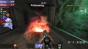 Quake 4 Multiplayer 2v2 Team Deathmatch Murda1/t0oL vs Deadcenter/MoshmaNNN