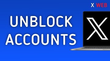 How To Unblock Accounts On X (Twitter) Web On PC (New Update)