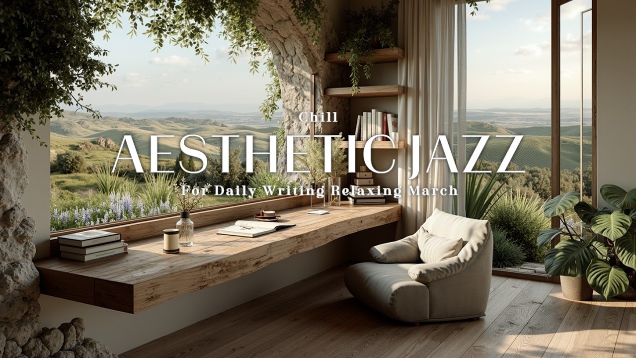 Расслабляющий джаз - Эстетичный мартовский джаз для учебы и письма
