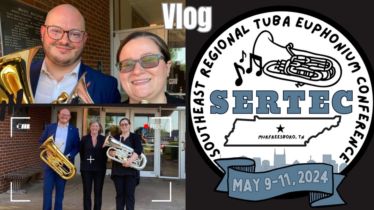South East Regional Tuba Euphonium Conference 2024 Vlog YouTube