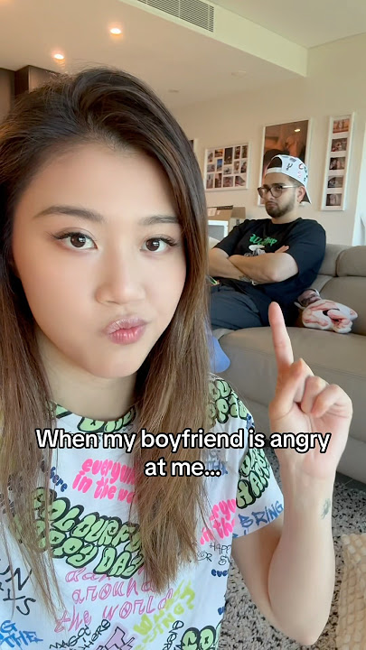 He is angry at me…🥺 #shorts #couple #relationship