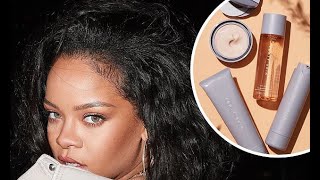 Rihanna flashes her flawless complexion in gorgeous selfie for new Fenty Beauty brand foundation screenshot 2
