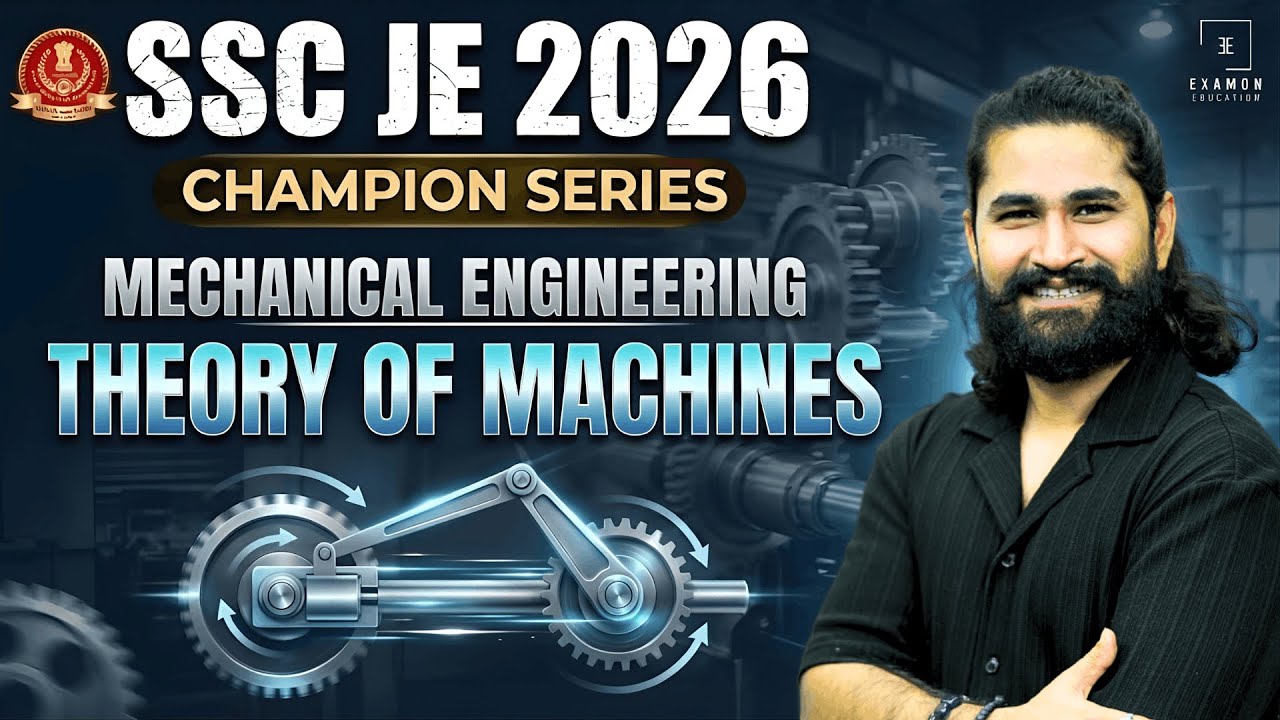 SSC JE 2026 | SSC JE Mechanical Engineering Classes | Theory of ...