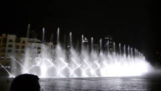 Dubai fountain / The Magnificent Seven