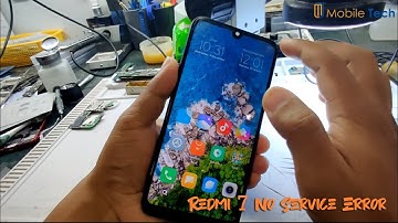 Redmi 7 No Service
