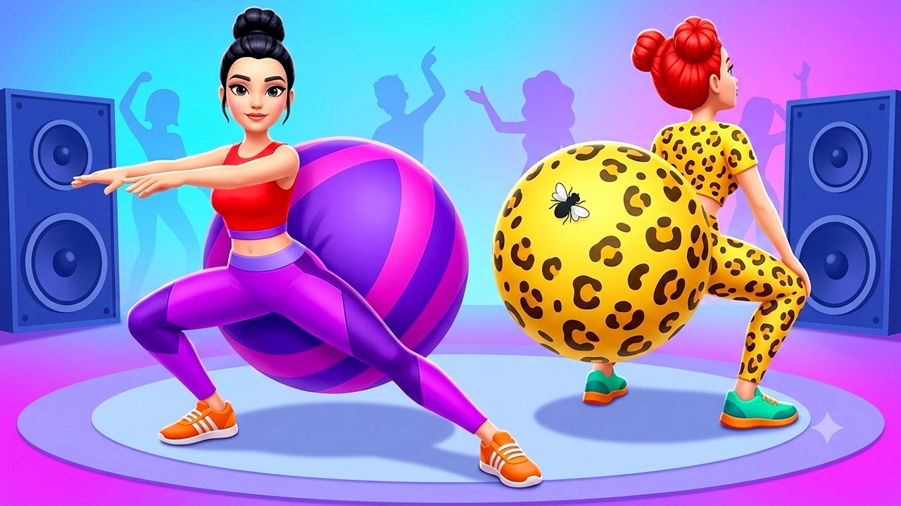 TWERK RACE 3D - New Mobile Gameplay Walkthrough (iOS,Android) Latest Update Freeplay Max Skills