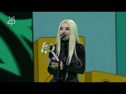Ava Max wins “Best International Video” #Los40MusicAwards 2022