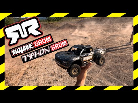 ARRMA Mojave and Typhon grom 3s 4x4, but how powerful and robust they are 😱💪