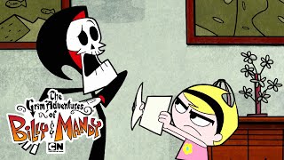 MASH-UP: Bill & Mandy's First vs. Last Scene | The Grim Adventures of Bill & Mandy | Cartoon Network