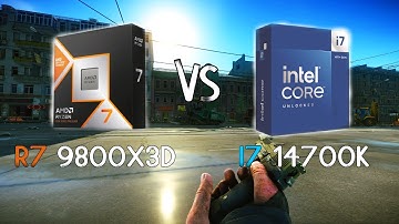 RYZEN 7 9800X3D vs INTEL i7-14700K | Escape from Tarkov | 0.15.5 | CPU Benchmark Comparison