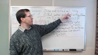 Specific heat in a kitchen: more general math