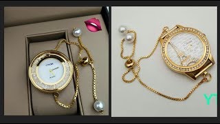 Latest Gold Chain watch Bracelet || LIFESTYLE screenshot 5
