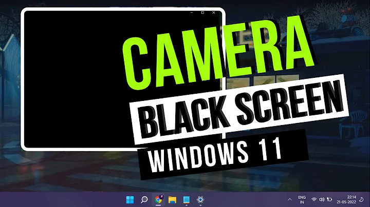 How to Fix Camera Black Screen Problem on Windows 11