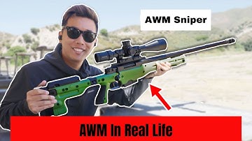 AWM Sniper Rifle | PUBG / COUNTER STRIKE AWM ultimate test in real life