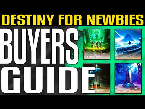 Destiny 2 for NEWBIES - BUYERS GUIDE WHAT EXPANSION and SEASONS to BUY