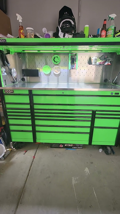 Icon 73 Inch Toolbox!  One year In!