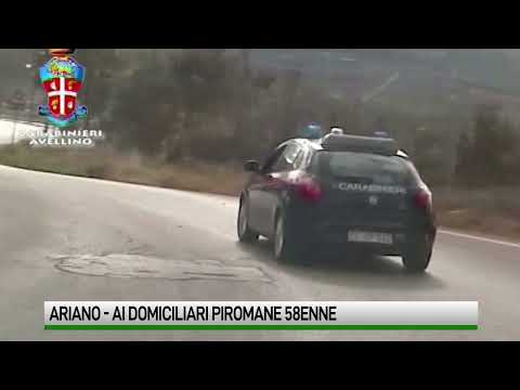 Video Sospetto piromane arrestato nelle campagne di Ariano
