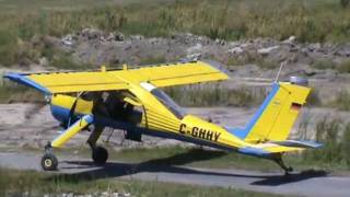 PZL-104 WILGA 35 Taxiing, Takeoff and Touch and Gos CSU3