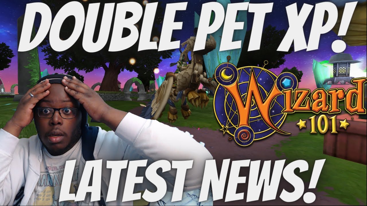 DOUBLE PET XP! Wizard101 News! YouTube